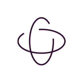 Abstract geometric shapes in dark purple